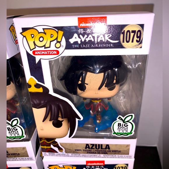 Exclusive Big Apple Avatar The Last Airbender Azula Funko Pop New in Box - Picture 4 of 11